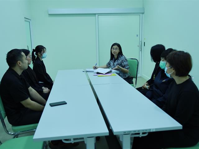 ให้การต้อนรับและรับการตรวจประเมินจากคณะทำงานสภาการพยาบาล