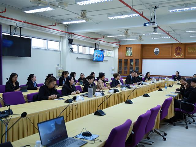 ให้การต้อนรับและรับการตรวจประเมินจากคณะทำงานสภาการพยาบาล