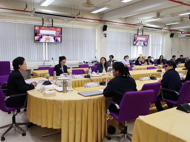 ให้การต้อนรับและรับการตรวจประเมินจากคณะทำงานสภาการพยาบาล