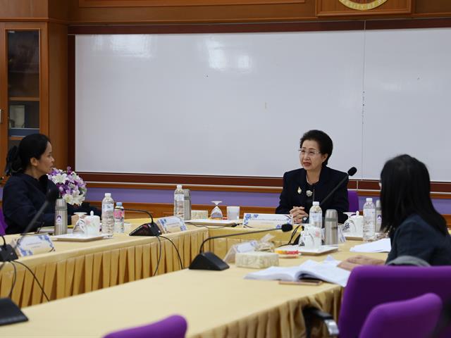 ให้การต้อนรับและรับการตรวจประเมินจากคณะทำงานสภาการพยาบาล