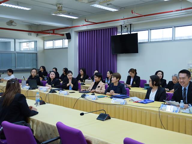 ให้การต้อนรับและรับการตรวจประเมินจากคณะทำงานสภาการพยาบาล