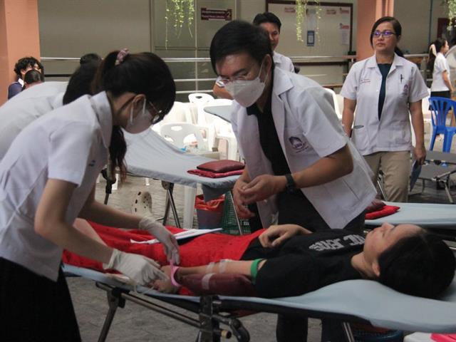 บริจาคโลหิต คณะสหเวชศาสตร์ ม.พะเยา