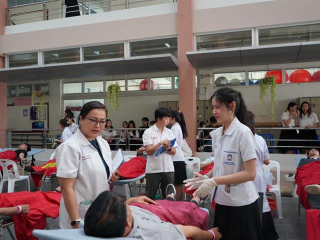 บริจาคโลหิต คณะสหเวชศาสตร์ ม.พะเยา