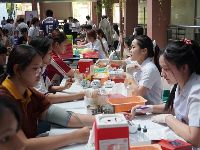 บริจาคโลหิต คณะสหเวชศาสตร์ ม.พะเยา