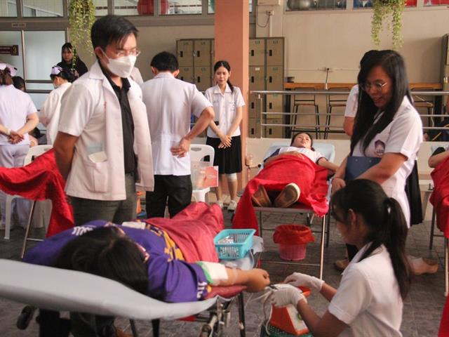 บริจาคโลหิต คณะสหเวชศาสตร์ ม.พะเยา