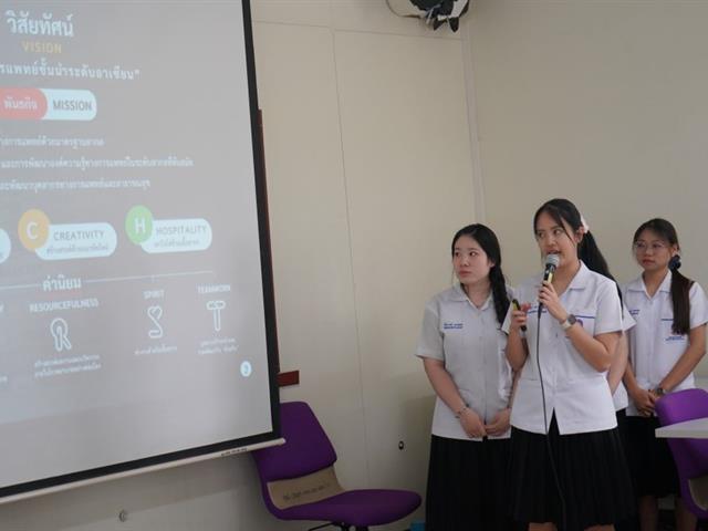 เวทีวิชาการนำเสนอผลการฝึกงานทางห้องปฏิบัติการทางการแพทย์