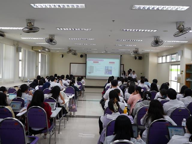 เวทีวิชาการนำเสนอผลการฝึกงานทางห้องปฏิบัติการทางการแพทย์