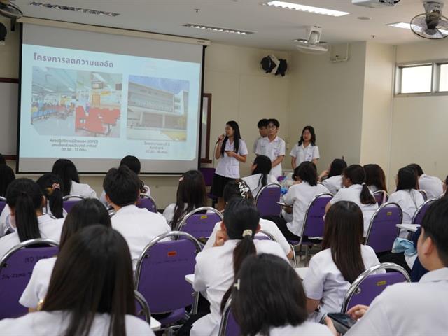 เวทีวิชาการนำเสนอผลการฝึกงานทางห้องปฏิบัติการทางการแพทย์