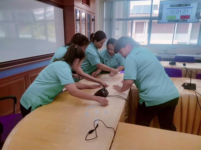 โครงการพัฒนาศักยภาพบุคลากร กิจกรรมพัฒนาภาษาอังกฤษเพื่อการสื่อสาร