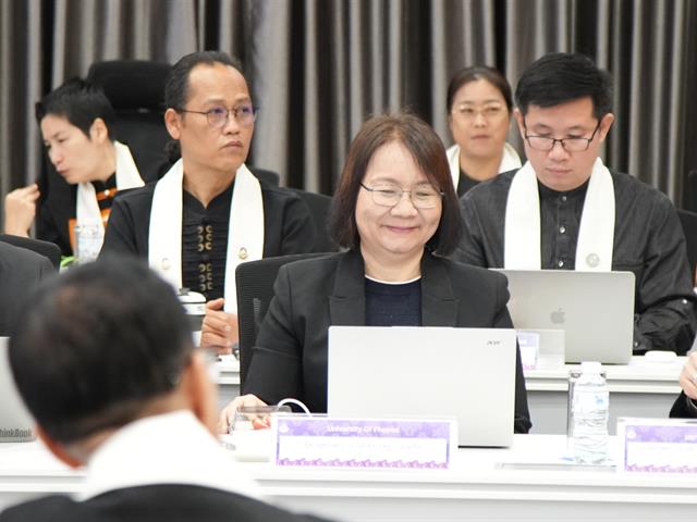 มหาวิทยาลัยพะเยา รับการตรวจประเมินคุณภาพการศึกษาภายใน ตามเกณฑ์ EdPEx ประจำปีการศึกษา 2567