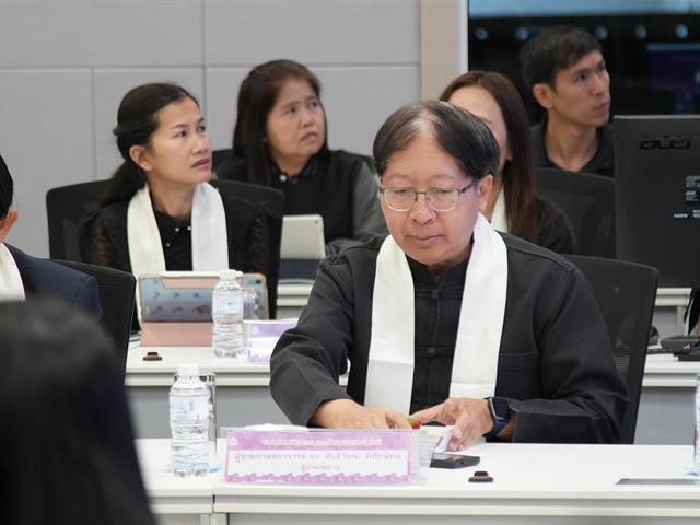 มหาวิทยาลัยพะเยา รับการตรวจประเมินคุณภาพการศึกษาภายใน ตามเกณฑ์ EdPEx ประจำปีการศึกษา 2567