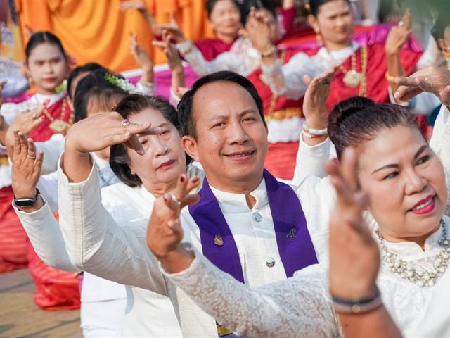 ม.พะเยา ร่วมพิธีบวงสรวงพ่อขุนงำเมือง ประจำปี 2569 สืบสานประเพณีศักดิ์สิทธิ์คู่เมืองพะเยา