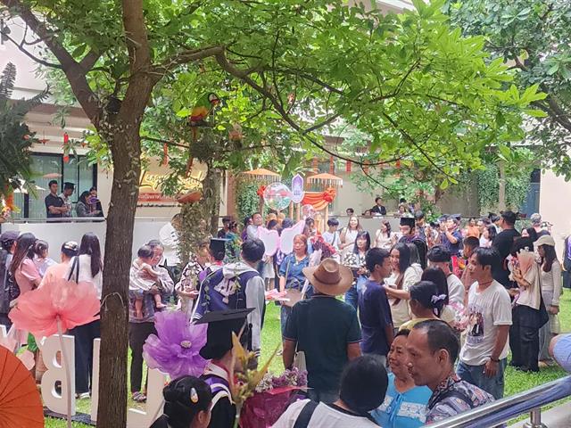 คณะกรรมการดำเนินงานพิธีพระราชทานปริญญาบัตร คณะศิลปศาสตร์ ดำเนินการฝึกซ้อมบัณฑิต เพื่อเตรียมความพร้อมการเข้ารับพระราชทานปริญญาบัตร ประจำปีการศึกษา ๒๕๖๗