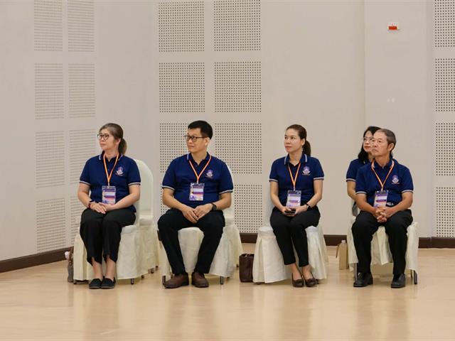 คณะกรรมการดำเนินงานพิธีพระราชทานปริญญาบัตร คณะศิลปศาสตร์ ดำเนินการฝึกซ้อมบัณฑิต เพื่อเตรียมความพร้อมการเข้ารับพระราชทานปริญญาบัตร ประจำปีการศึกษา ๒๕๖๗