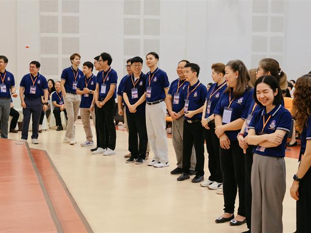 คณะกรรมการดำเนินงานพิธีพระราชทานปริญญาบัตร คณะศิลปศาสตร์ ดำเนินการฝึกซ้อมบัณฑิต เพื่อเตรียมความพร้อมการเข้ารับพระราชทานปริญญาบัตร ประจำปีการศึกษา ๒๕๖๗