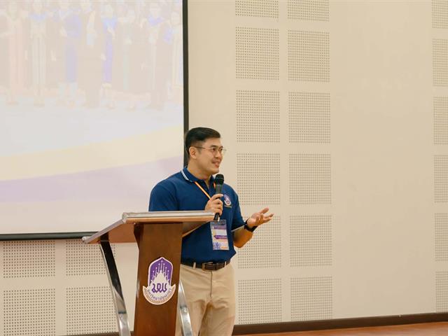 คณะกรรมการดำเนินงานพิธีพระราชทานปริญญาบัตร คณะศิลปศาสตร์ ดำเนินการฝึกซ้อมบัณฑิต เพื่อเตรียมความพร้อมการเข้ารับพระราชทานปริญญาบัตร ประจำปีการศึกษา ๒๕๖๗