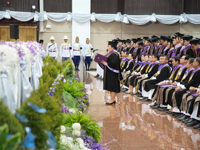 University of Phayao Holds Royal Graduation Ceremony for the Academic Year 2024