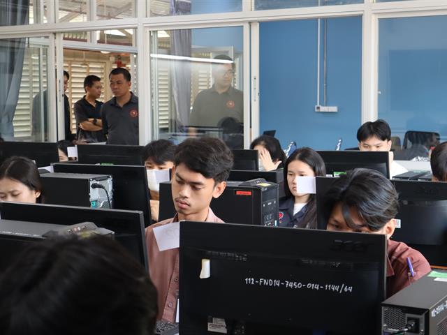 ศูนย์ทดสอบมาตรฐานฝีมือแรงงาน ม.พะเยา จัดสอบ CNC ระดับ 1 ยกระดับทักษะกำลังคนอุตสาหกรรม