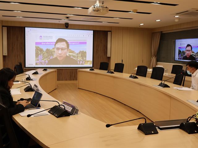 การประชุมปฐมนิเทศบุคลากรใหม่ พนักงานมหาวิทยาลัยสายสนับสนุน วิทยาลัยการจัดการ มหาวิทยาลัยพะเยา 