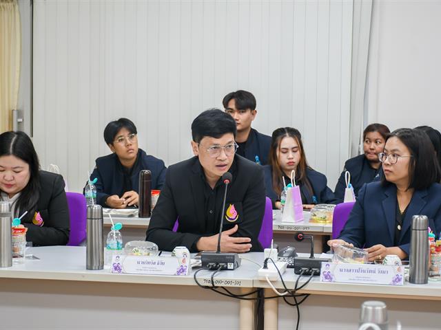 วิทยาลัยการศึกษา ต้อนรับคณะศึกษาดูงานระบบการบริหารจัดการสำนักงานคณะ จากคณะศึกษาศาสตร์ มหาวิทยาลัยทักษิณ