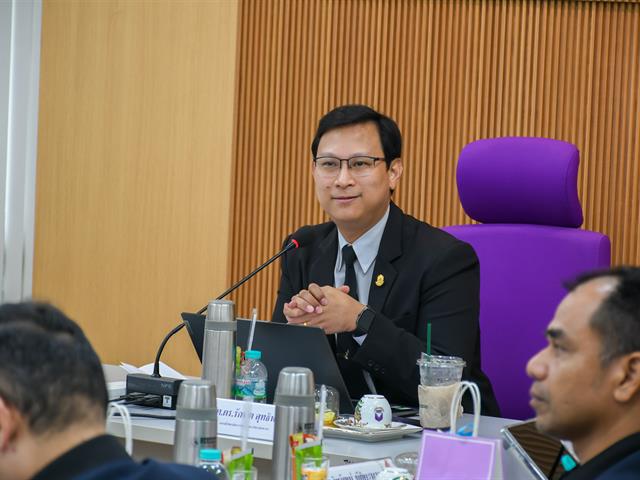 วิทยาลัยการศึกษา ต้อนรับคณะศึกษาดูงานระบบการบริหารจัดการสำนักงานคณะ จากคณะศึกษาศาสตร์ มหาวิทยาลัยทักษิณ