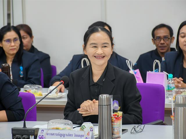 วิทยาลัยการศึกษา ต้อนรับคณะศึกษาดูงานระบบการบริหารจัดการสำนักงานคณะ จากคณะศึกษาศาสตร์ มหาวิทยาลัยทักษิณ