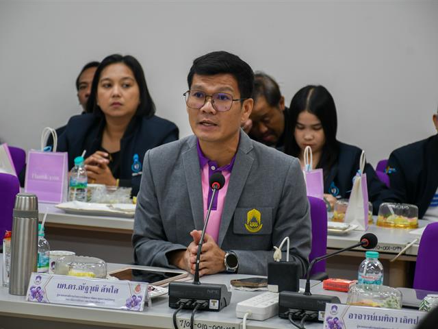 วิทยาลัยการศึกษา ต้อนรับคณะศึกษาดูงานระบบการบริหารจัดการสำนักงานคณะ จากคณะศึกษาศาสตร์ มหาวิทยาลัยทักษิณ