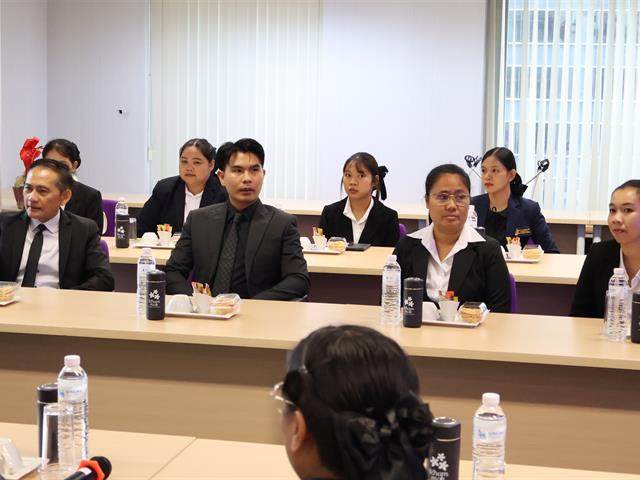 วิทยาลัยการจัดการ ต้อนรับคณะศึกษาดูงาน ด้านการจัดการศึกษาระดับบัณฑิตศึกษา จากโรงเรียนสารสาสน์วิเทศราชพฤกษ์ และ โรงเรียนสารสาสน์วิเทศคลองหลวง
