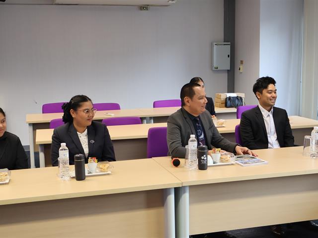 วิทยาลัยการจัดการ ต้อนรับคณะศึกษาดูงาน ด้านการจัดการศึกษาระดับบัณฑิตศึกษา จากโรงเรียนสารสาสน์วิเทศราชพฤกษ์ และ โรงเรียนสารสาสน์วิเทศคลองหลวง