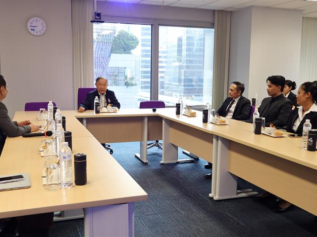 วิทยาลัยการจัดการ ต้อนรับคณะศึกษาดูงาน ด้านการจัดการศึกษาระดับบัณฑิตศึกษา จากโรงเรียนสารสาสน์วิเทศราชพฤกษ์ และ โรงเรียนสารสาสน์วิเทศคลองหลวง