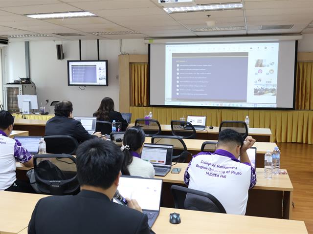 วิทยาลัยการจัดการ จัดกิจกรรมอบรมเชิงวิชาการ การพัฒนาองค์ความรู้ด้านจริยธรรมการวิจัยในมนุษย์ สำหรับนิสิตระดับบัณฑิตศึกษา