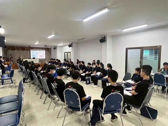 กิจกรรมปัจฉิมนิเทศ “สร้างคน สร้างโอกาส สร้างงาน กับทุนนวัตกรรมสายอาชีพชั้นสูง” ร่วมกับกองทุนเพื่อความเสมอภาคทางการศึกษา (กสศ.) ประจำปีการศึกษา 2568