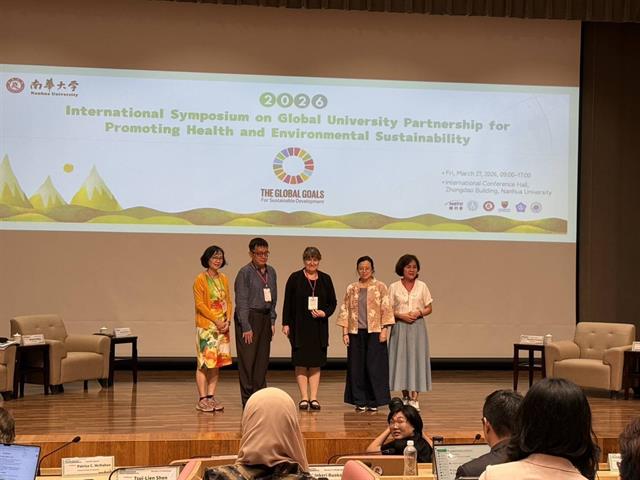 ม.พะเยา เข้าร่วมประชุมวิชาการนานาชาติ ณ มหาวิทยาลัยหนานหัว ไต้หวัน เสริมสร้างเครือข่ายความร่วมมือด้านสุขภาพและสิ่งแวดล้อมอย่างยั่งยืน
