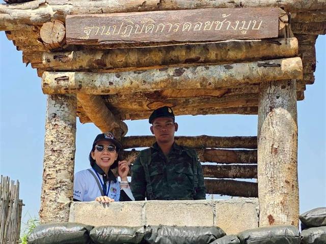 วิทยาเขตเชียงราย ร่วมบริจาคสิ่งของ ณ ฐานปฏิบัติการดอยช้างมูบ อ.แม่สาย