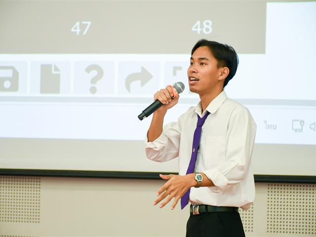 วิทยาลัยการศึกษา ดำเนินโครงการกิจกรรมเสริมความเป็นครูและกิจกรรมเสริมทางวิชาชีพตามมาตรฐานวิชาชีพคุรุสภา กิจกรรม 1 การส่งเสริมทักษะการสื่อสารในการเรียนรู้ตลอดชีวิต