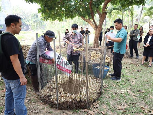 วิทยาเขตเชียงราย อบรมการส่งเสริมการใช้พื้นที่สีเขียวและการสร้างระบบนิเวศที่สมดุลภายในหน่วยงาน