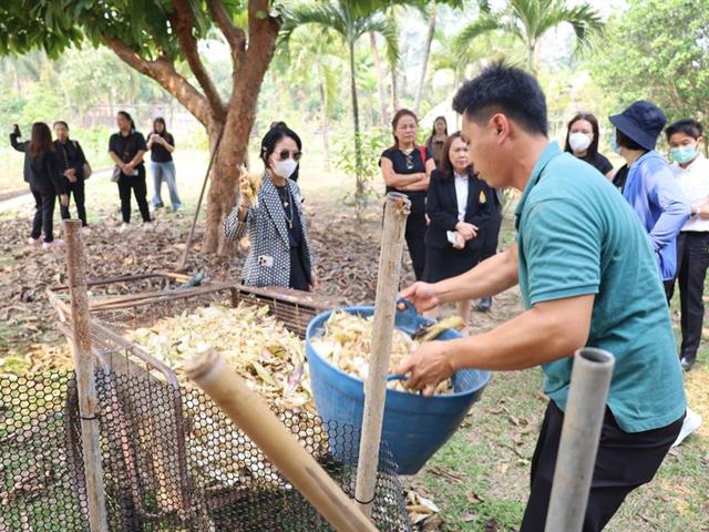วิทยาเขตเชียงราย อบรมการส่งเสริมการใช้พื้นที่สีเขียวและการสร้างระบบนิเวศที่สมดุลภายในหน่วยงาน