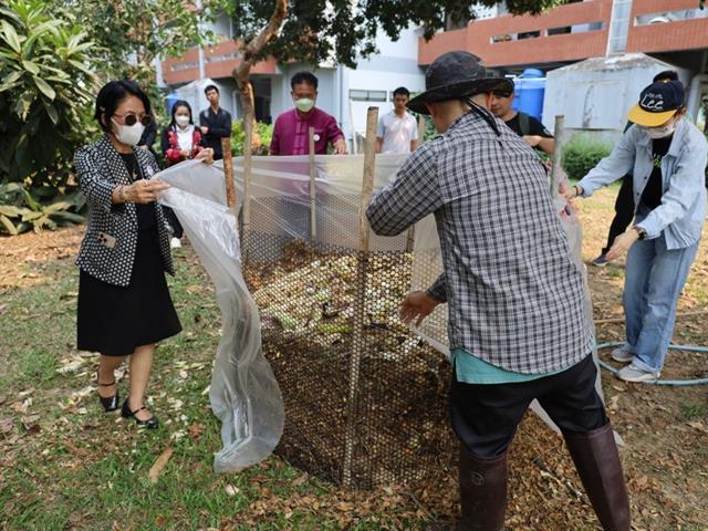 วิทยาเขตเชียงราย อบรมการส่งเสริมการใช้พื้นที่สีเขียวและการสร้างระบบนิเวศที่สมดุลภายในหน่วยงาน