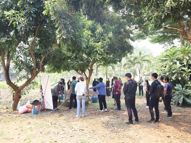 วิทยาเขตเชียงราย อบรมการส่งเสริมการใช้พื้นที่สีเขียวและการสร้างระบบนิเวศที่สมดุลภายในหน่วยงาน