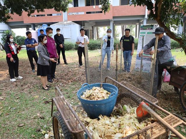 วิทยาเขตเชียงราย อบรมการส่งเสริมการใช้พื้นที่สีเขียวและการสร้างระบบนิเวศที่สมดุลภายในหน่วยงาน