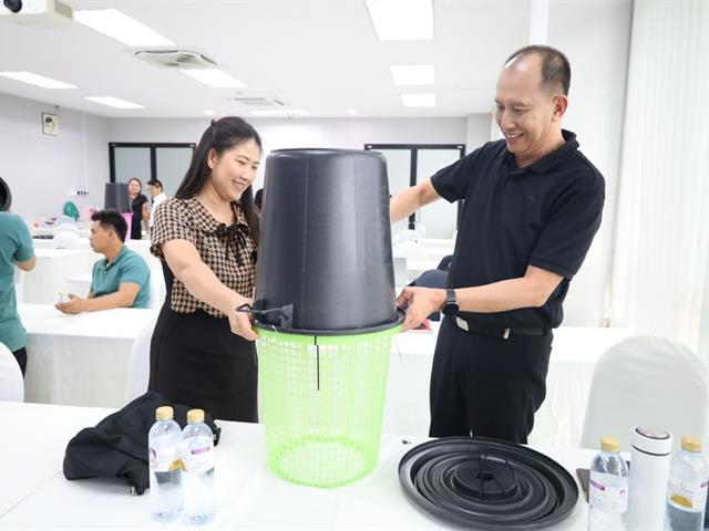 วิทยาเขตเชียงราย อบรมการส่งเสริมการใช้พื้นที่สีเขียวและการสร้างระบบนิเวศที่สมดุลภายในหน่วยงาน