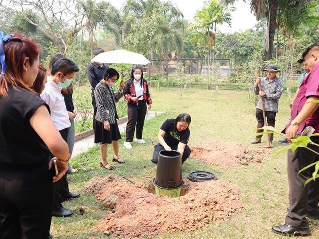 วิทยาเขตเชียงราย อบรมการส่งเสริมการใช้พื้นที่สีเขียวและการสร้างระบบนิเวศที่สมดุลภายในหน่วยงาน