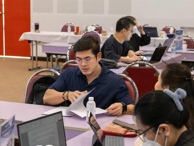 คณะศิลปศาสตร์เข้าร่วมอบรมผู้ประเมินคุณภาพการศึกษาภายใน ระดับหลักสูตร จัดโดยสถาบันนวัตกรรมการเรียนรู้ มหาวิทยาลัยพะเยา