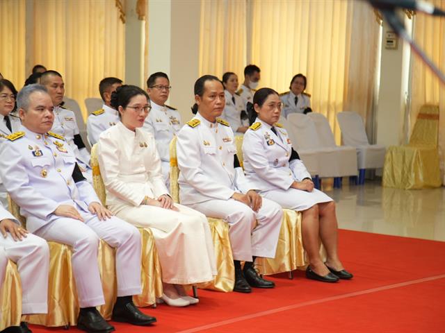 ม.พะเยา ร่วมพิธี “วันจักรี” น้อมรำลึกถึงพระมหากรุณาธิคุณ พระบาทสมเด็จพระพุทธยอดฟ้าจุฬาโลกมหาราช และมหาจักรีบรมราชวงศ์ ประจำปี 2569