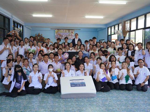 คณะสหเวชศาสตร์ ออกหน่วยตรวจสุขภาพชุมชน