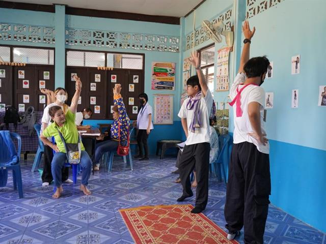 คณะสหเวชศาสตร์ ออกหน่วยตรวจสุขภาพชุมชน