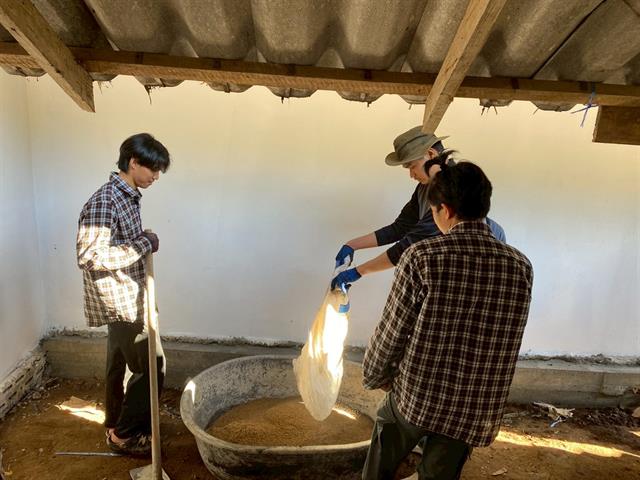 นิสิตวิศวกรรมโยธา สร้างสรรค์งานวิศวกรรมเพื่อสังคม ผ่านกิจกรรมฮอมแฮงอาสา ฮอมปอยพัฒนา