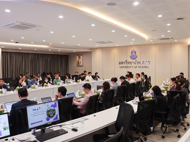 อธิการบดี ผู้บริหาร และบุคลากรของมหาวิทยาลัยพะเยา ร่วมกันประกาศและแสดงเจตจำนงตามนโยบาย No Gift Policy จากการปฏิบัติหน้าที่ ประจำปีงบประมาณ พ.ศ. 2569