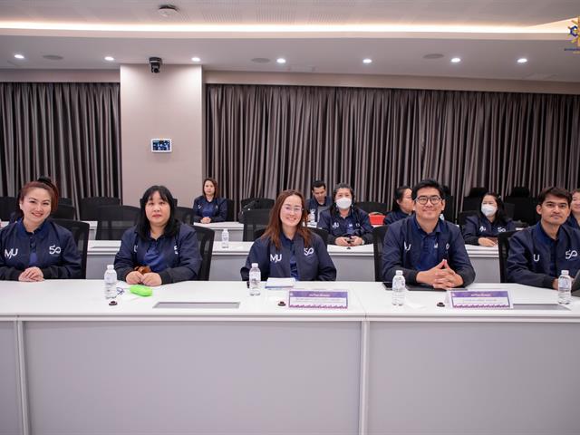  ต้อนรับคณะศึกษาดูงานมหาวิทยาลัยแม่โจ้ 