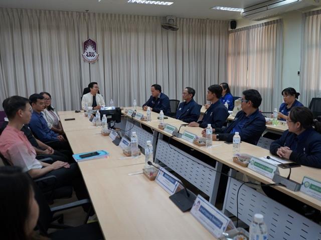 ม.พะเยาต้อนรับคณะศึกษาดูงานจาก ม.แม่โจ้